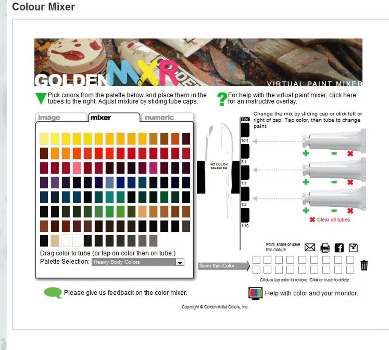 jackie simmonds artyfacts COLOUR MIXING TOOL WHAT FUN!