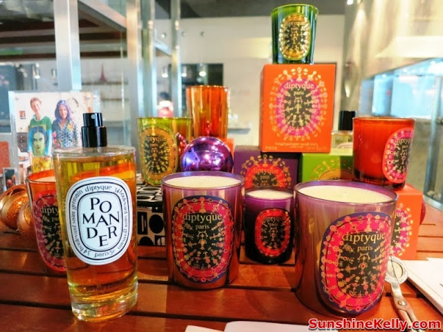 Diptyque Holiday Collection, scented candle, diptyque