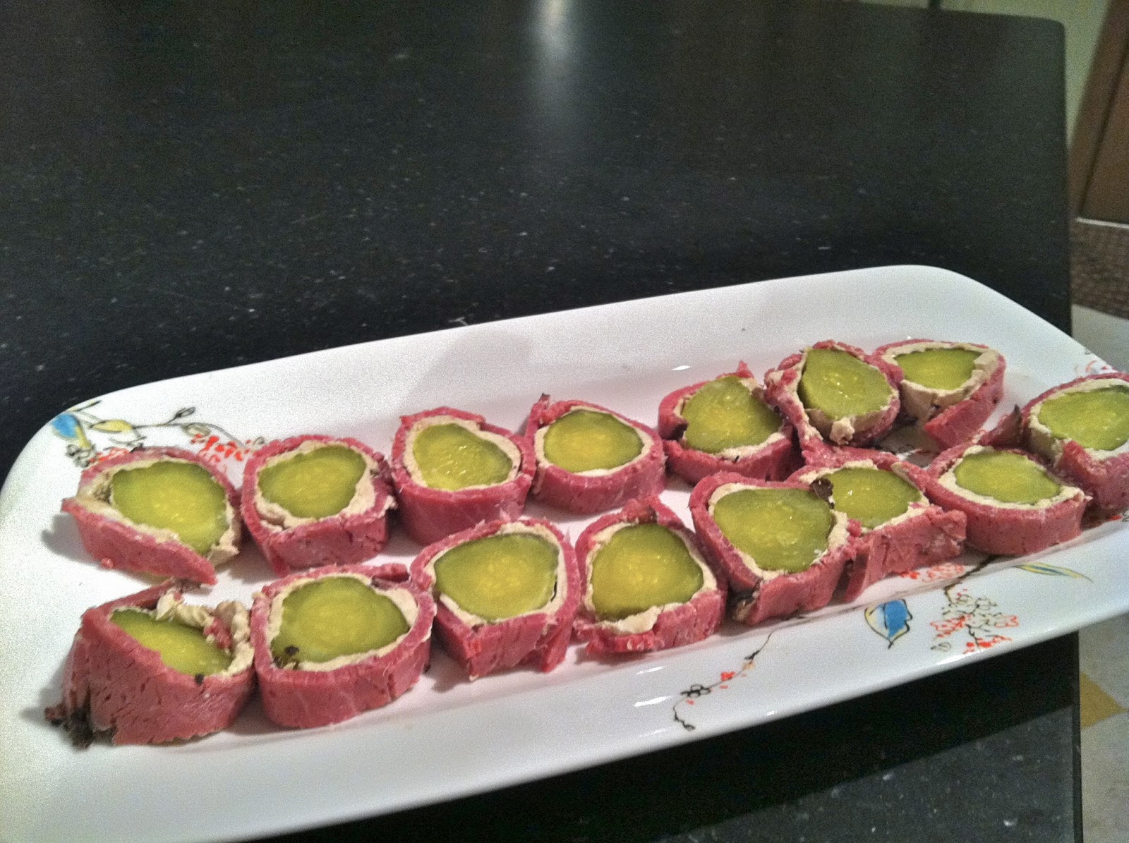 Makin' it in Memphis Make this Pastrami Wrapped Pickles.
