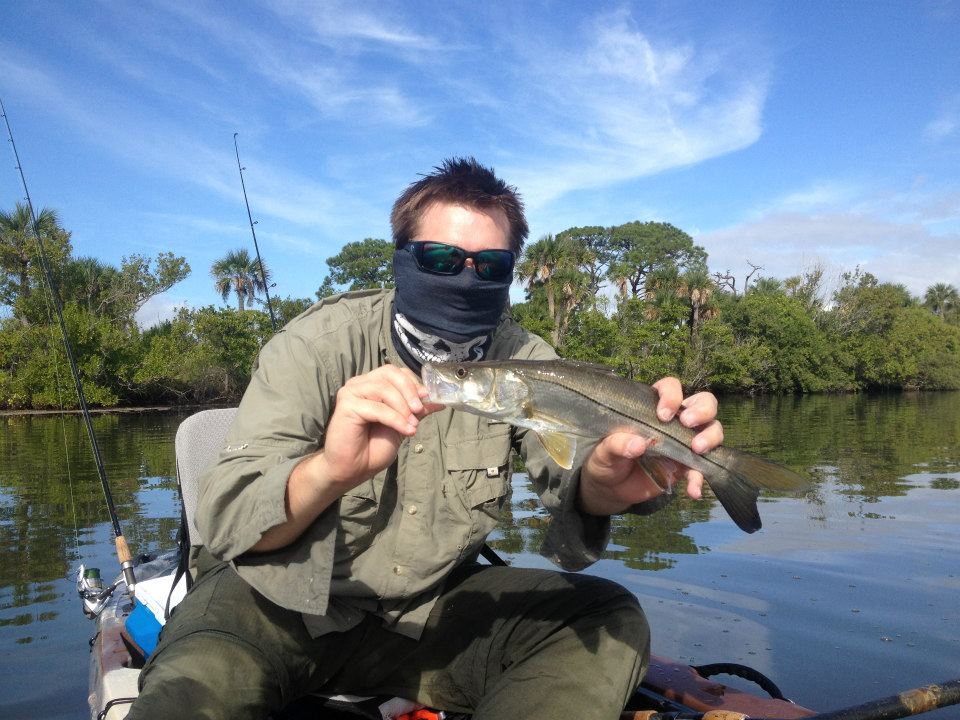 Jelly Jon Kayak Angler Fishing report Banana River Florida