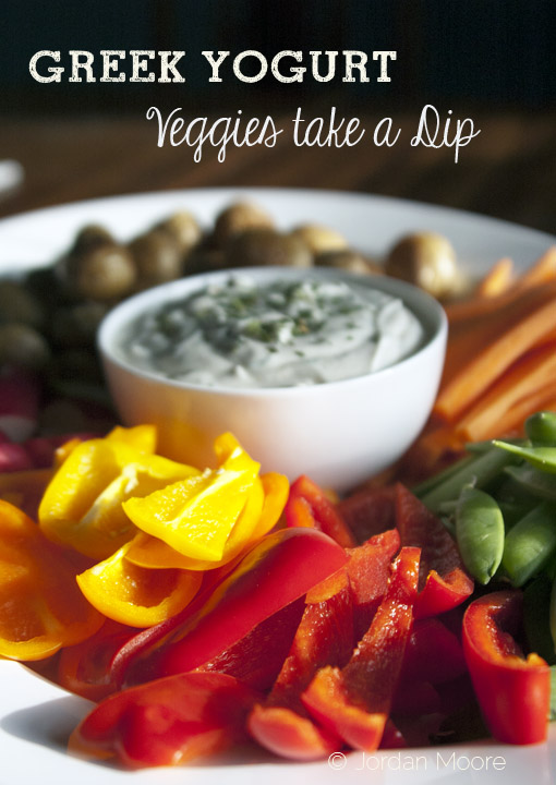 Jordan's Family of Foodies Meatless Monday Horseradish Herb Dip