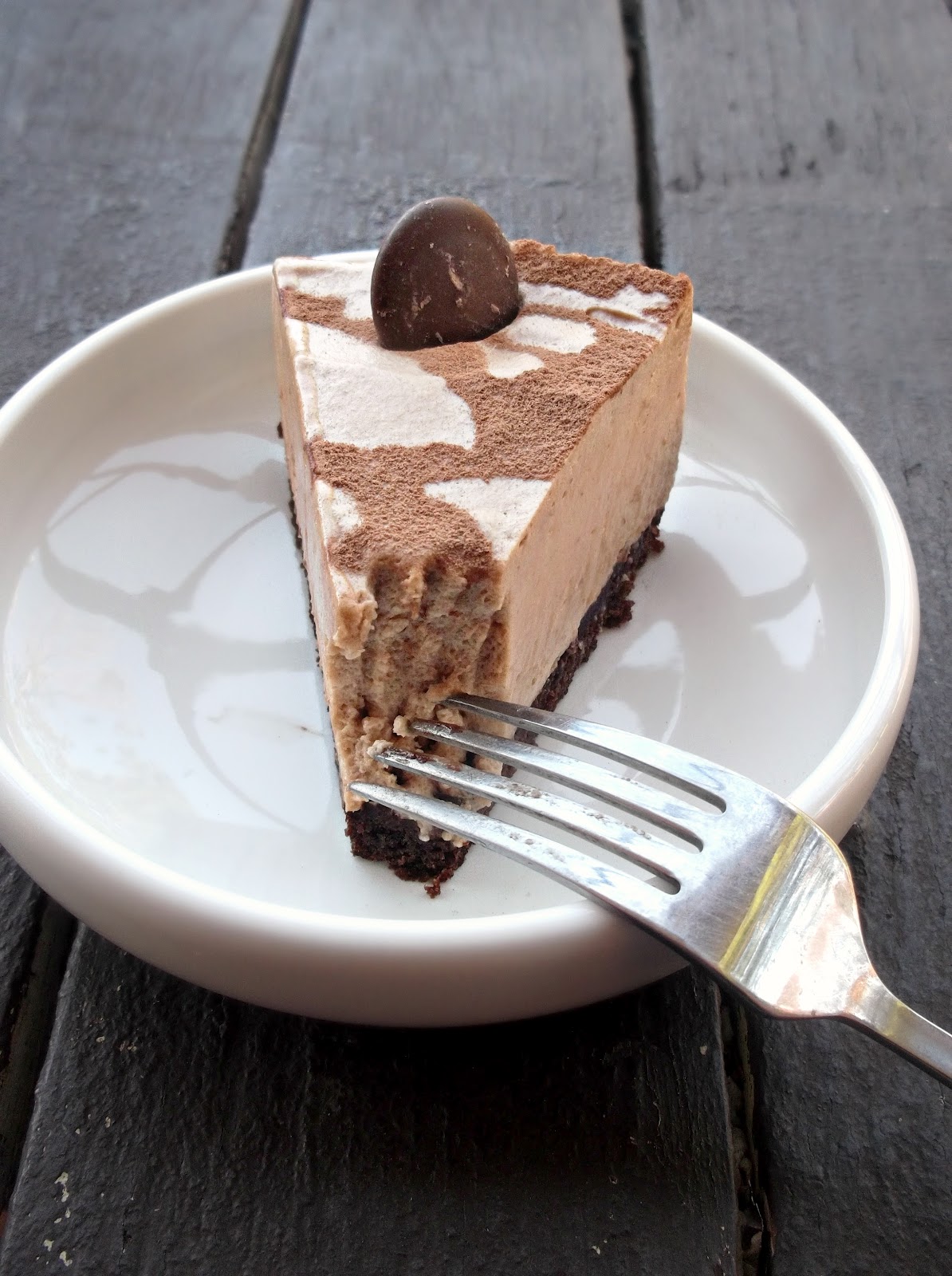 Lick The Spoon Chocolate Fudge Mocha Mousse Cake