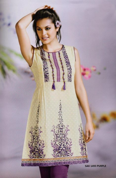 Summer embroidered kurtis designs for Women | Neck design 2012 ... Summer embroidered kurtis designs for Women | Neck design 2012 ...