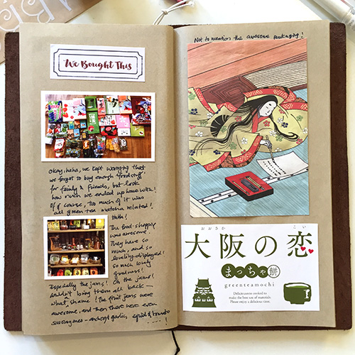 simply yin My Midori Travelers' Notebook Japan Travel Journal