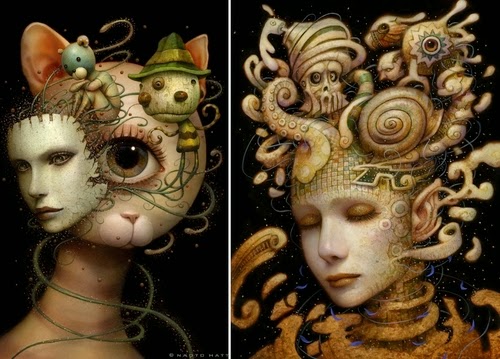 00-Naoto-Hattori-Dream-or-Nightmare-Surreal-Paintings-www-designstack-co