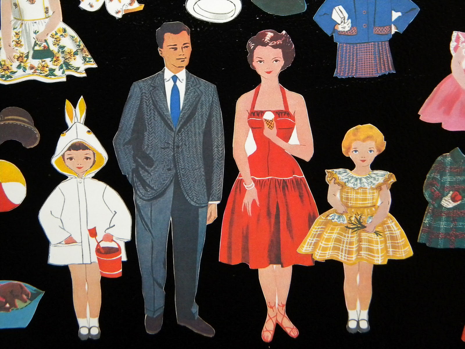 Triple Chick Inc. Vintage Paper Dolls Tutorial