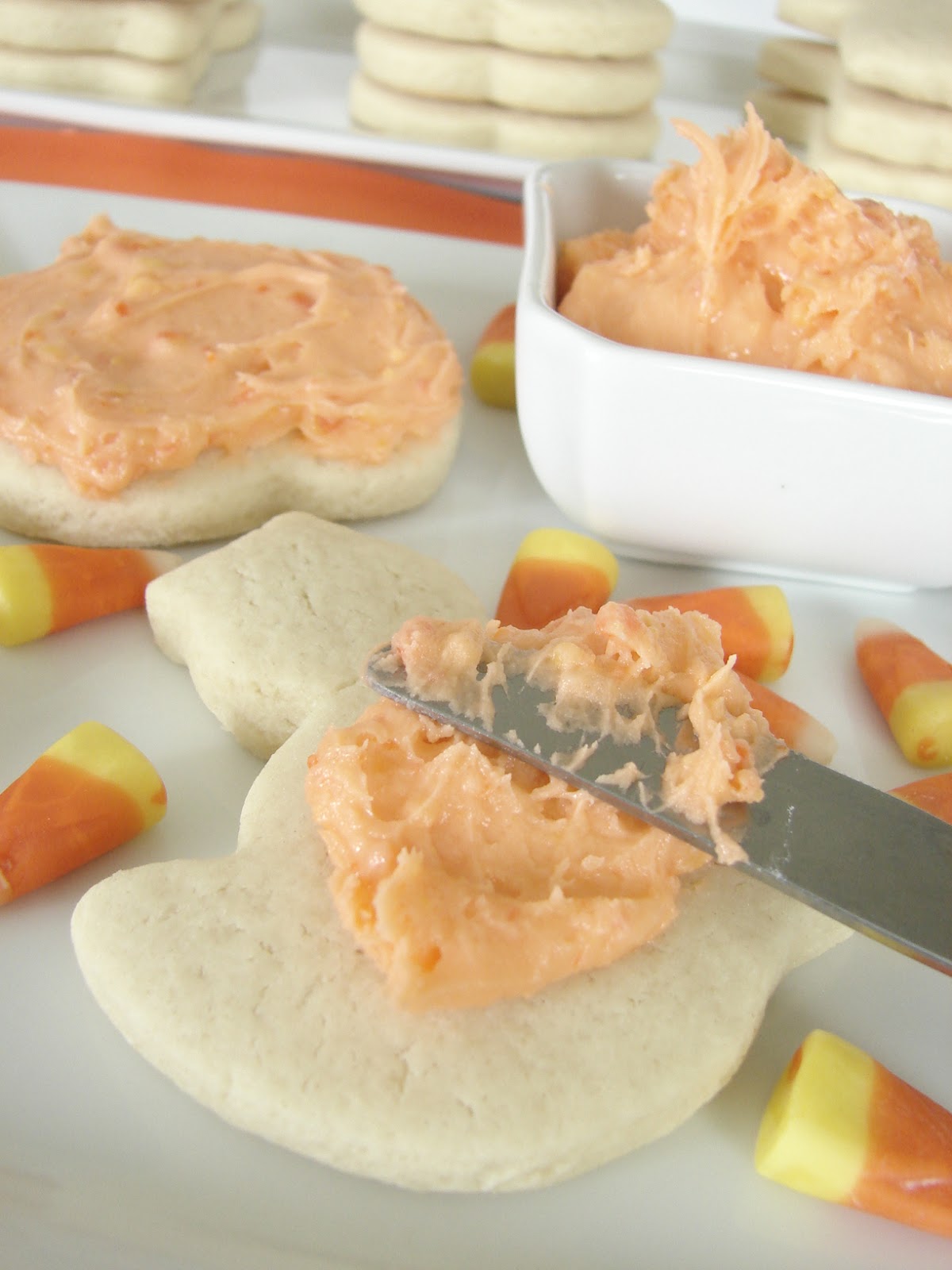 The Royal Cook Candy Corn Frosting