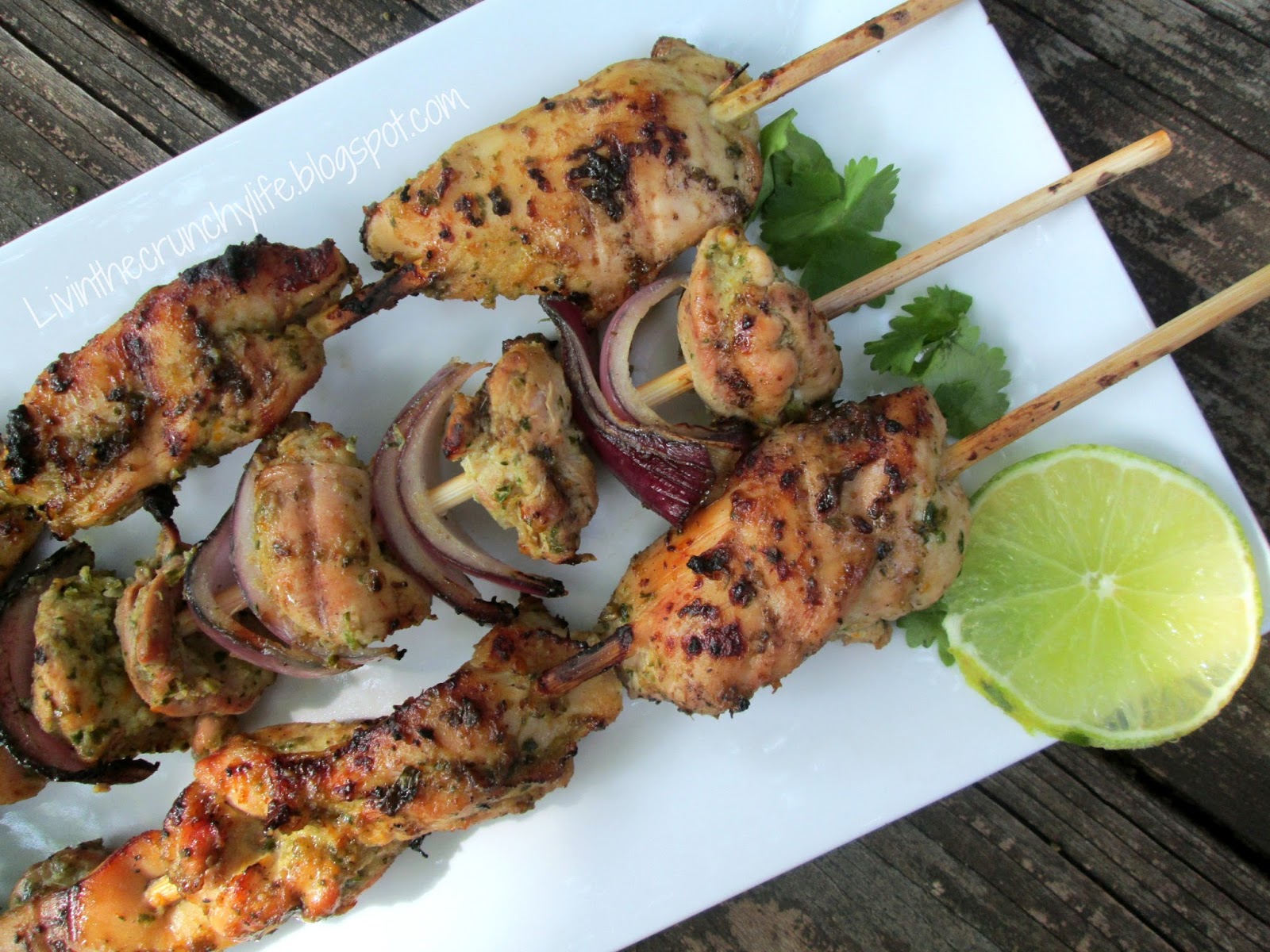 CitrusHerb Chicken Kabobs Livin' the Crunchy Life