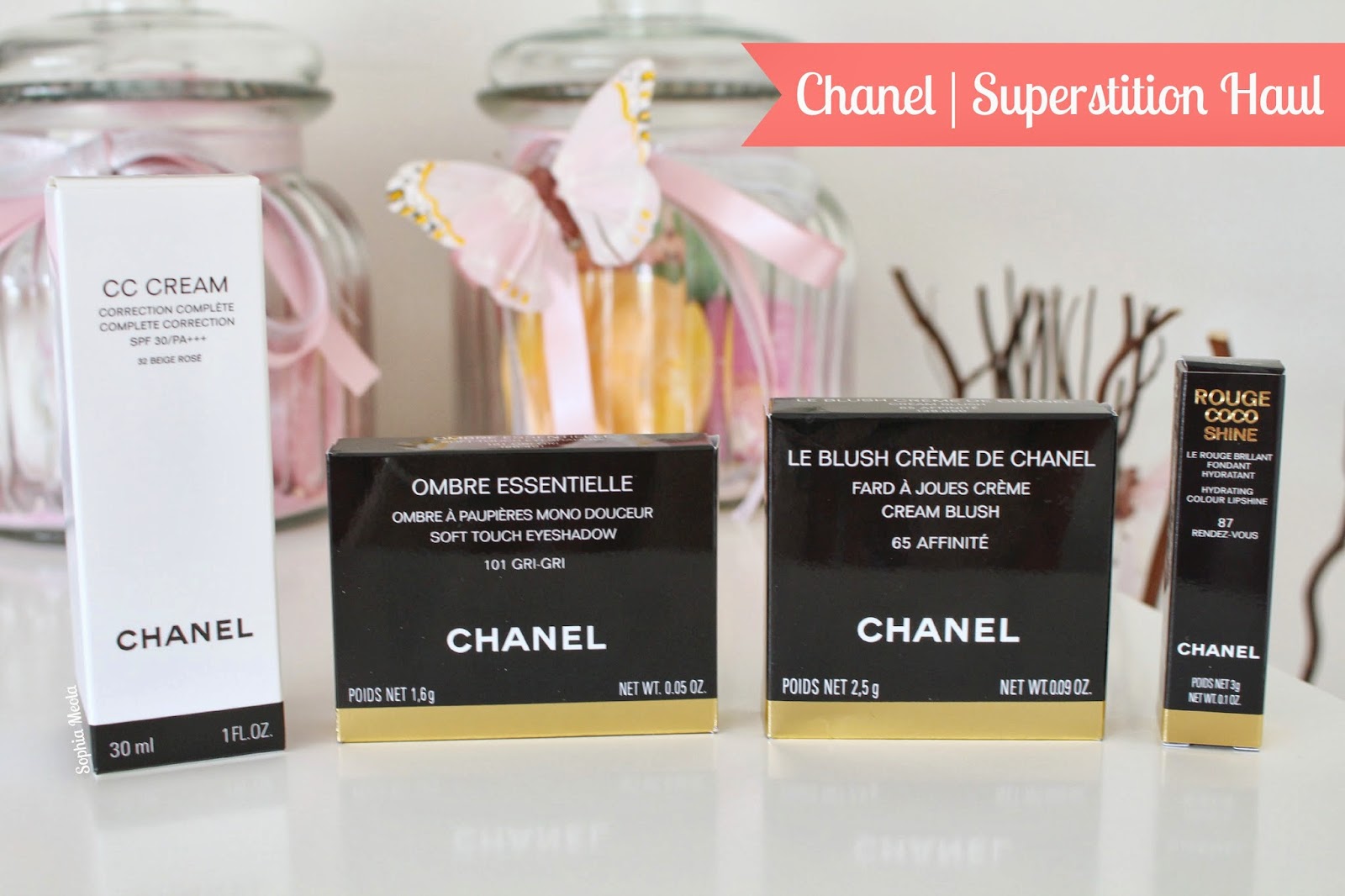 Chanel Haul, Superstition Autumn 2013 Collection, Sophia Meola