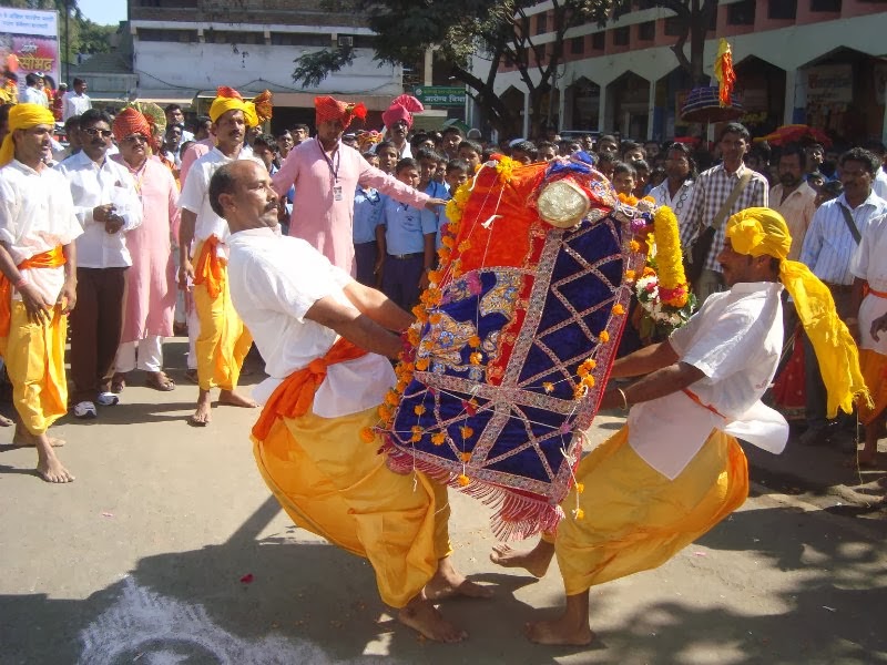 Palkhi Dance (Palkhi Nrutya) Konkani Shimaga