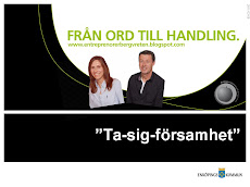 Från ord till handling är vårt förhållningssätt