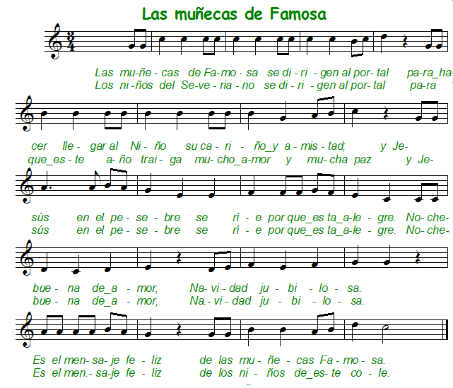 anuncio de las muñecas de famosa