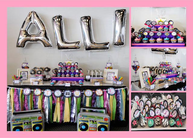 allison s hip hop themed 10th birthday party craftykelle party blog