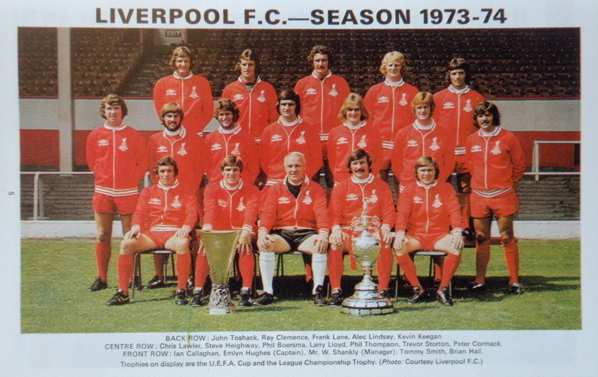 THE VINTAGE FOOTBALL CLUB FA CUP FINAL 1974. Liverpool vs Newcastle Utd.