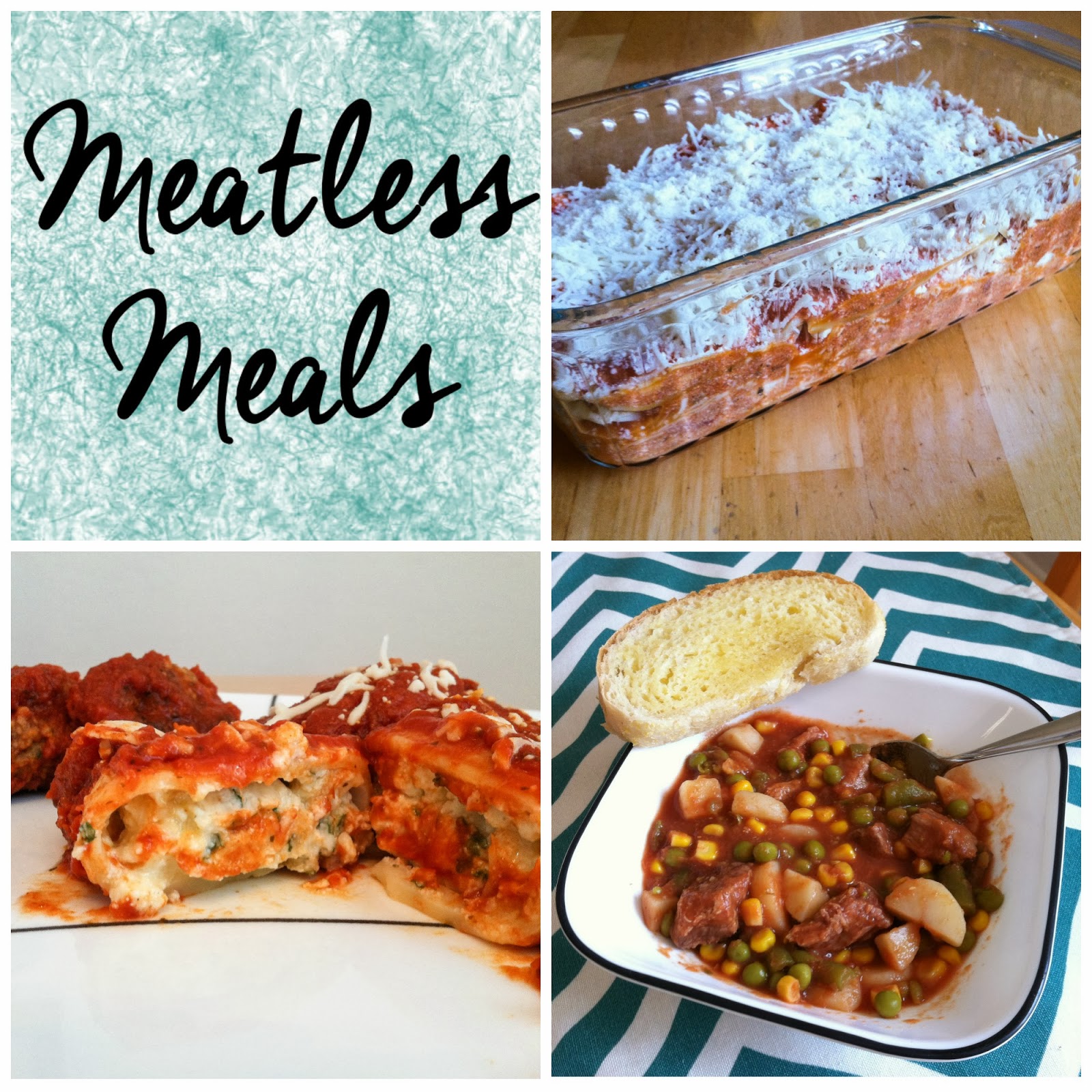 Courting Contentment Meatless Meals