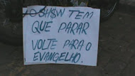 Marcha em Aceburgo MG nov/2012