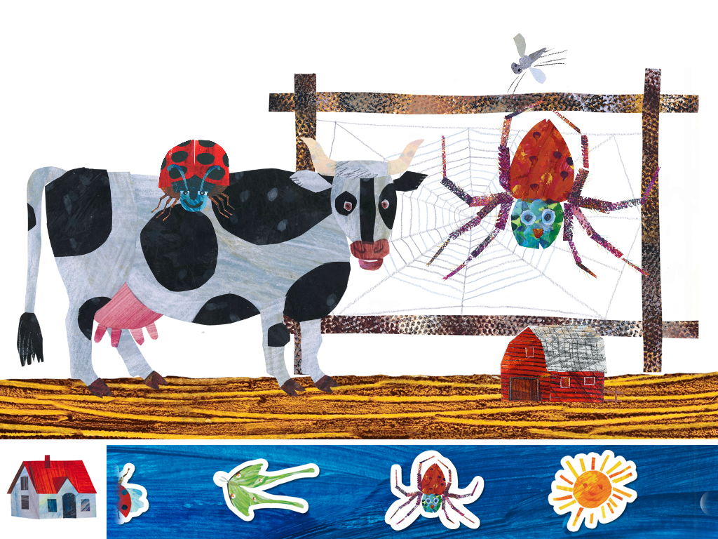 Eric Carle Sticker Book App Review & Giveaway! Speech Time Fun