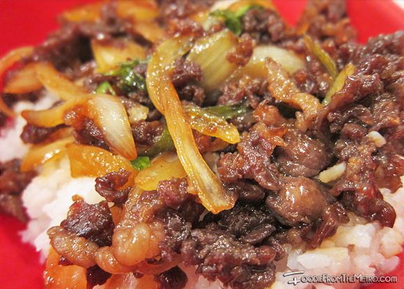 Bulgogi Ricebox - Bon Chon Philippines