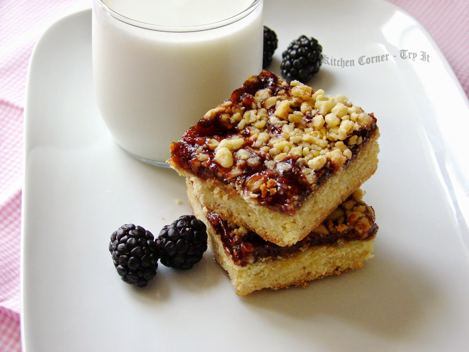 Chocolate Walnut Bars