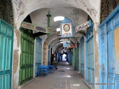 Rue Kashba Medina Tunez