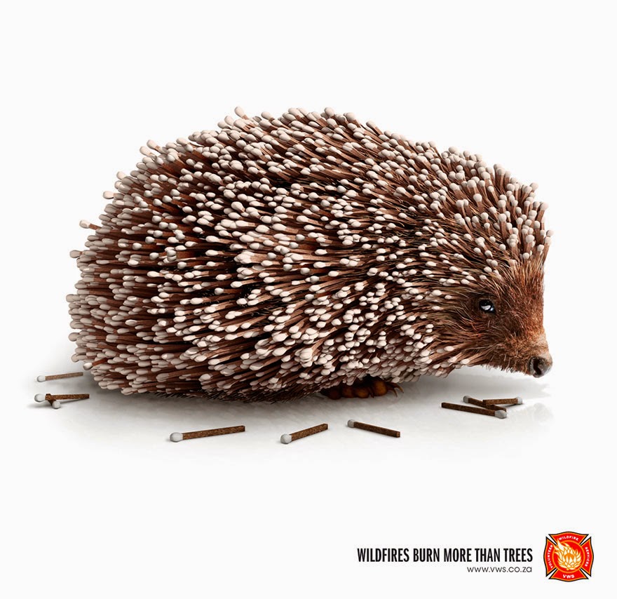 Volunteer Wildfire Services: Wildfires Burn More Than Trees - 33 Powerful Animal Ad Campaigns That Tell The Uncomfortable Truth Volunteer Wildfire Services: Wildfires Burn More Than Trees - 33 Powerful Animal Ad Campaigns That Tell The Uncomfortable Truth