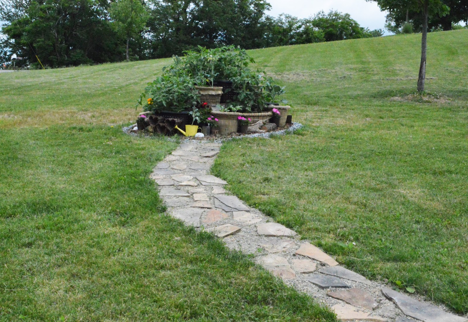 The Chic Burlap Boutique Blog Laundry Basket Gardening How to Turn