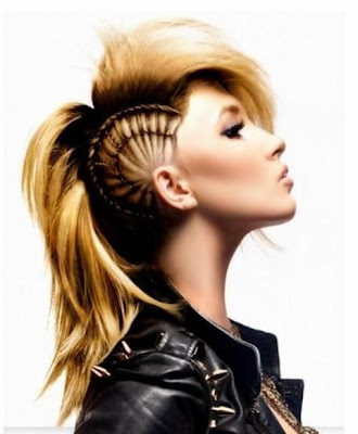 Beauty Punk, Wavy, Long, Cuts Hairstyles, Girls Beauty Punk Wavy Long Cuts Hairstyles Girls