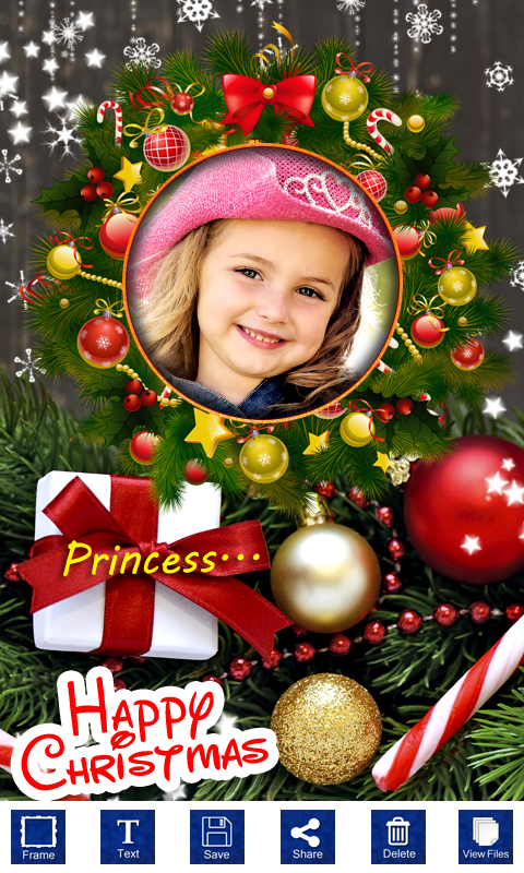 christmas frame apps