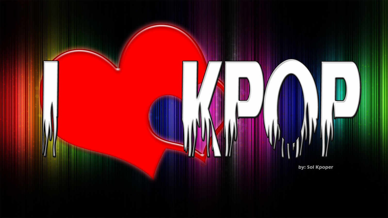 ASIA NO SEKAI KPOP [wall 1600x900] Wallpaper de "I LOVE KPOP"