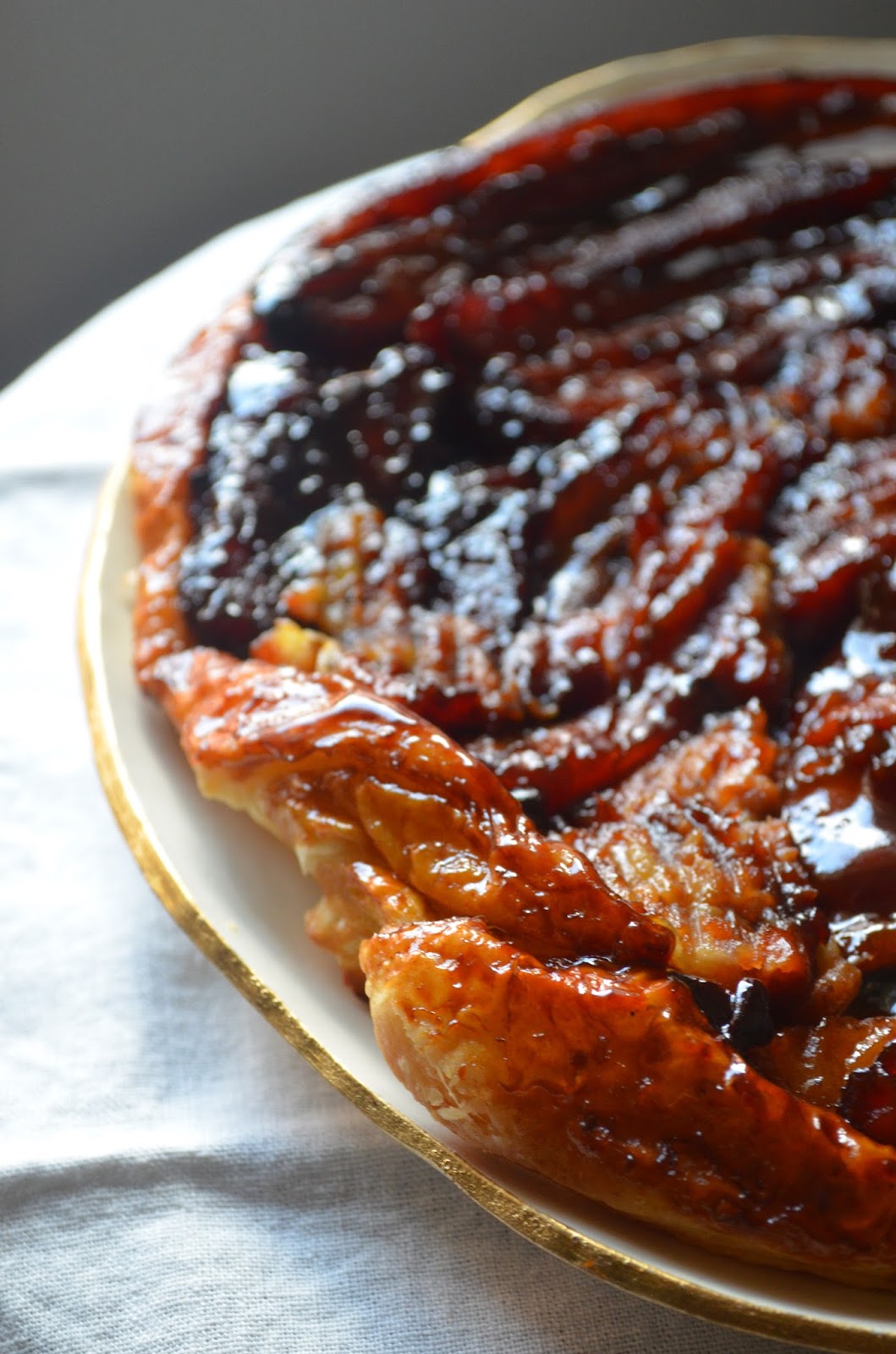 amour fou(d) butterscotch banana tarte tatin.
