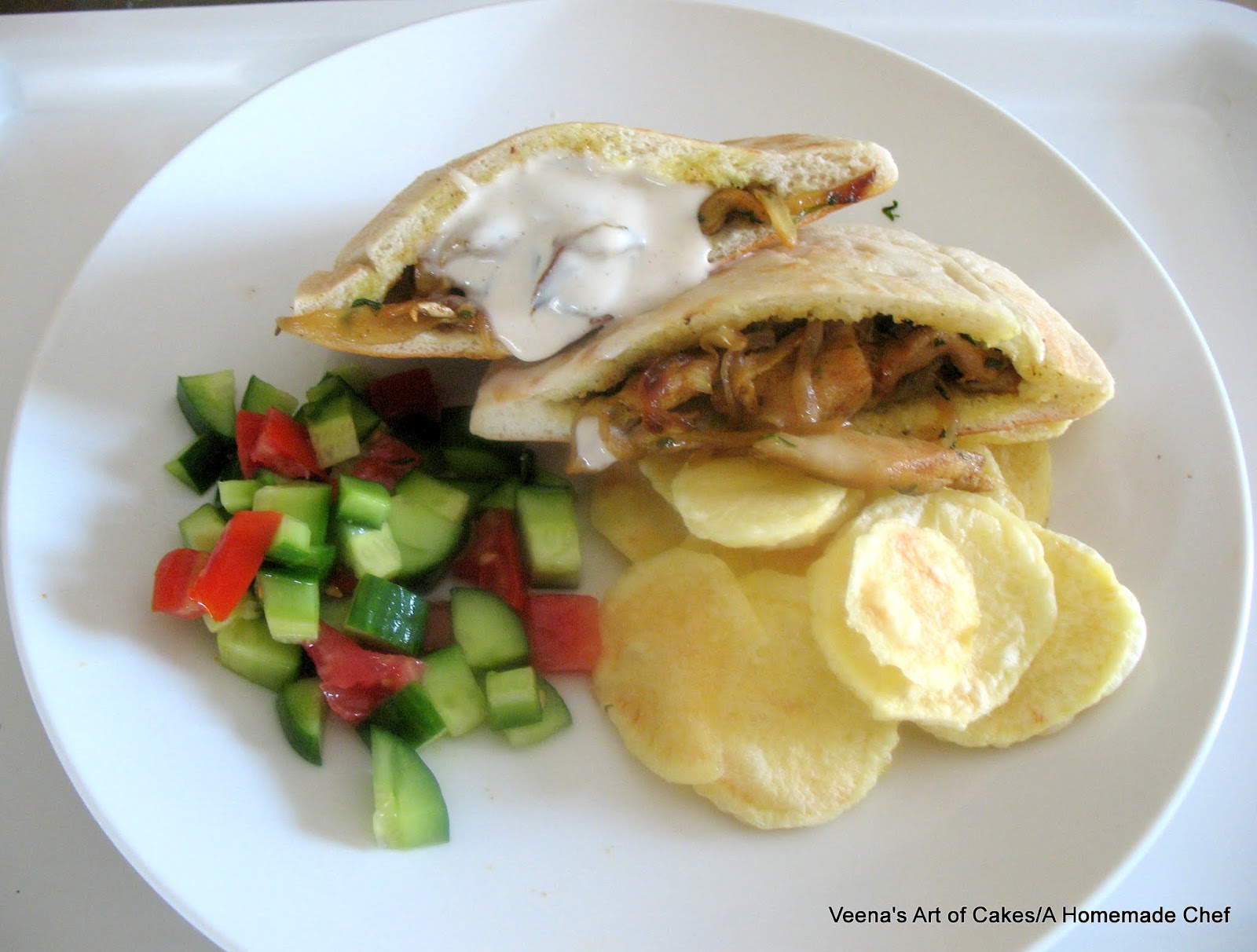 Shawarma Pita pockets A Homemade Chef