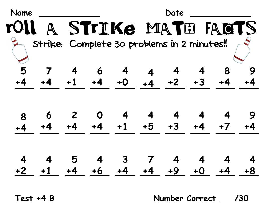 Worksheet What Are Math Facts jds rockin readers roll a strike math facts give away and tax just little sample of what you could win click here to enter would love it if follow my shop this contest