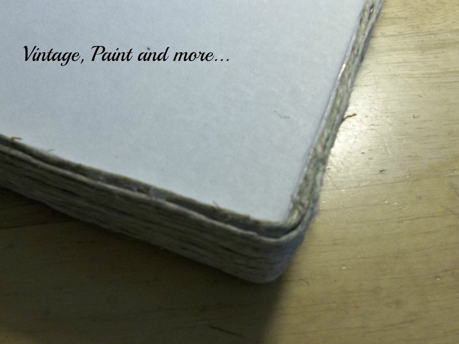 Twine Wrapped Box Vintage, Paint and more...