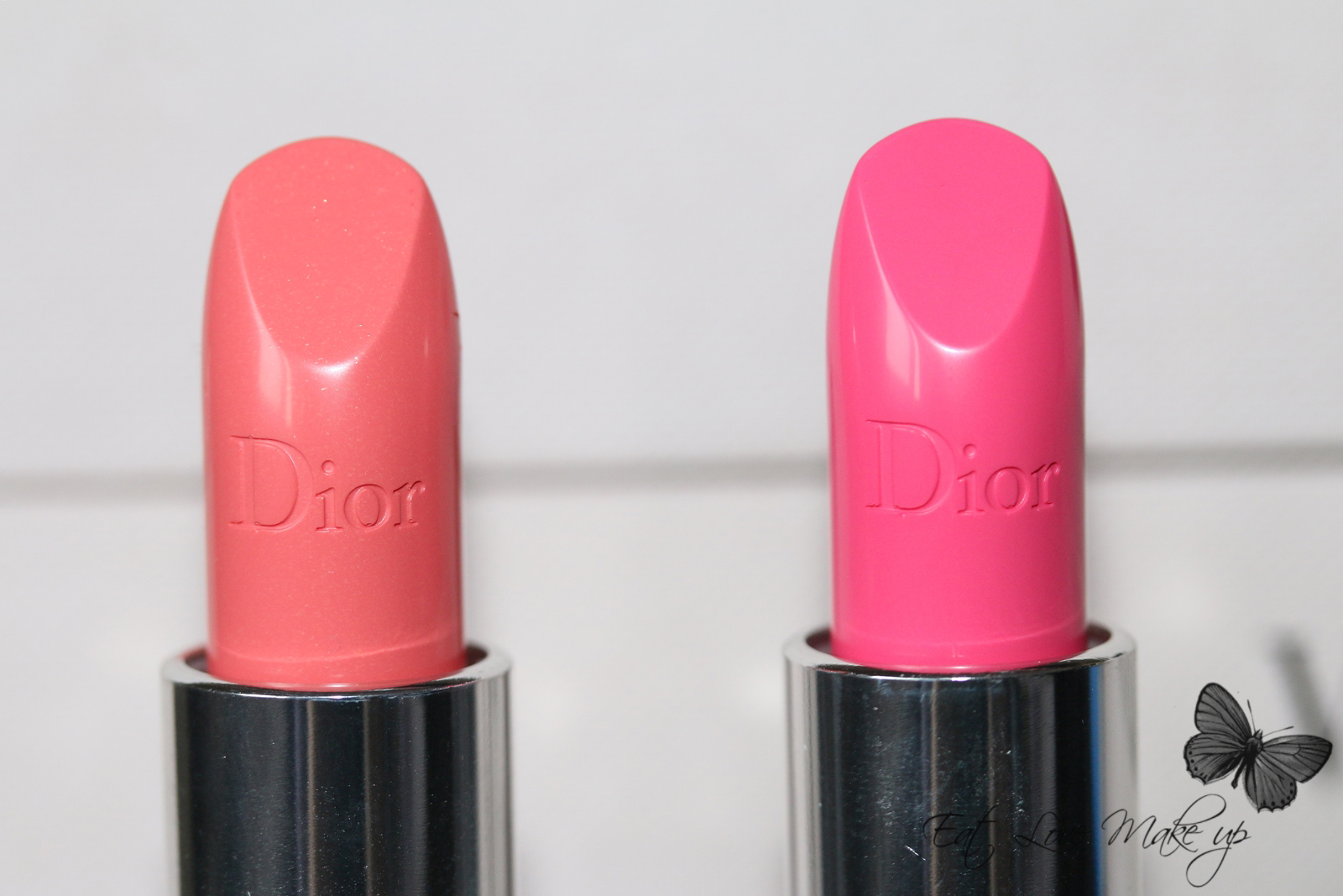 Dior Rouge Dior Rose Crinoline 531 & Courtisane 761
