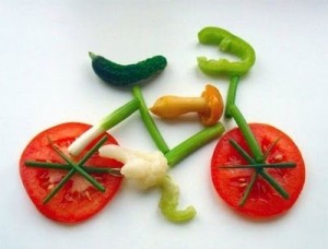 Картинки по запросу salad with bicycle