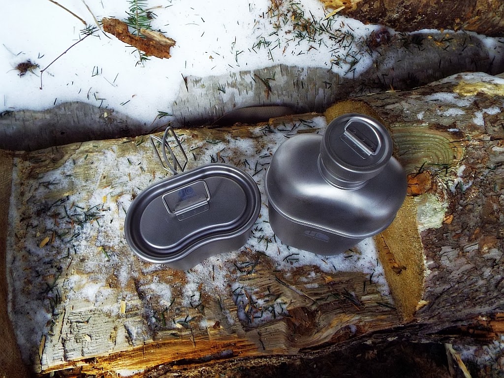 American Grouch Titanium Canteen from Heavy Cover