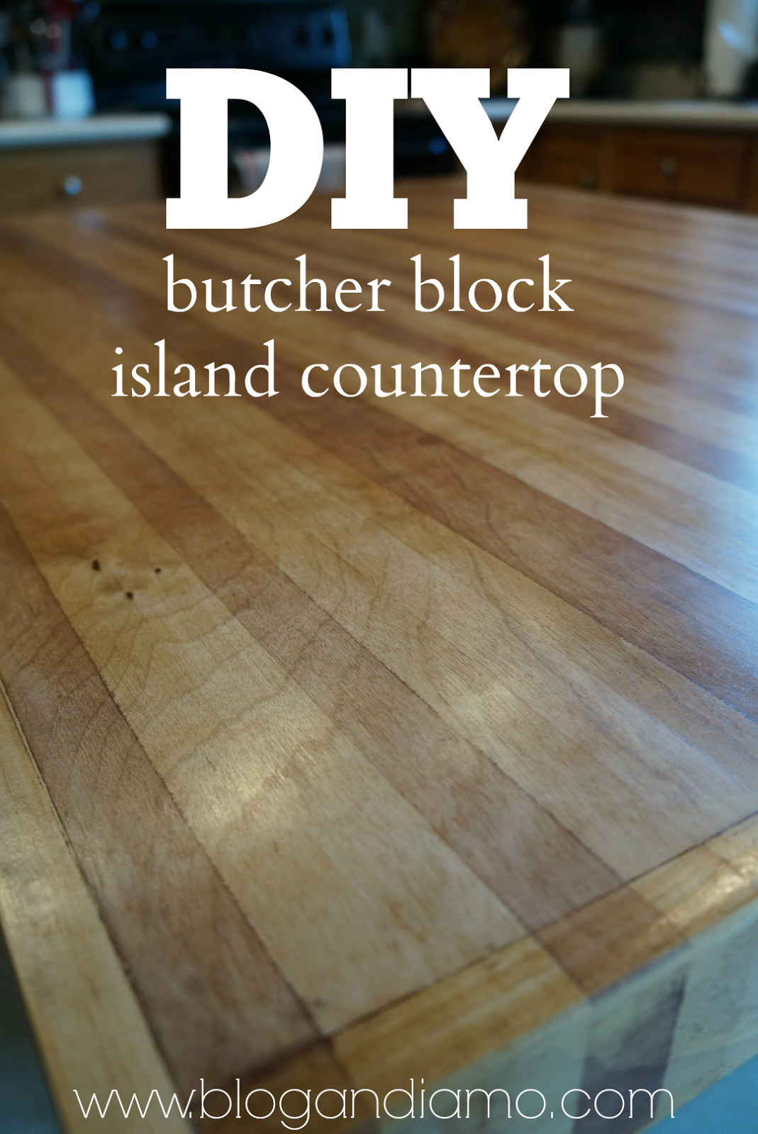 Diy Butcher Block Island Countertop