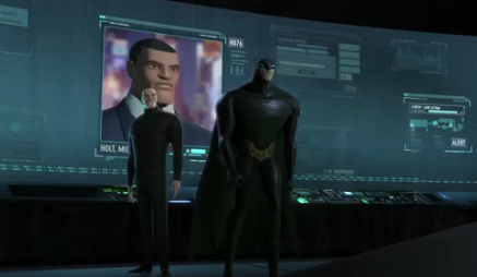 beware batman episode hunted reaction dc alien eyes through