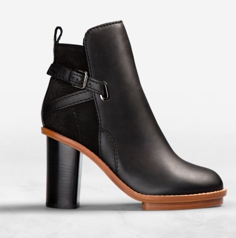 acne cypress ankle boots
