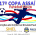 VEM AÍ A 17ª COPA ASSAÍ DE FUTEBOL SUIÇO