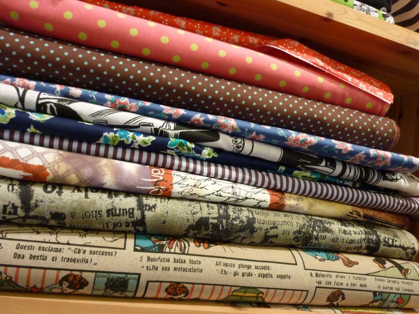 Sew Janome New fabric arrives at Fabulous Fabrics!