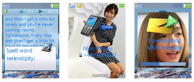 泰國豆花妹NEWWY SonyEricsson手機主題for Elm/Hazel/Yari/W20﹝240x320﹞