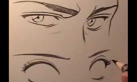 How to Draw Manga Eyes - Male Vs Female