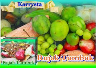 Rujak tumbuk keliling Makanan