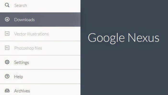 Google Nexus Website Menu Google Nexus Website Menu