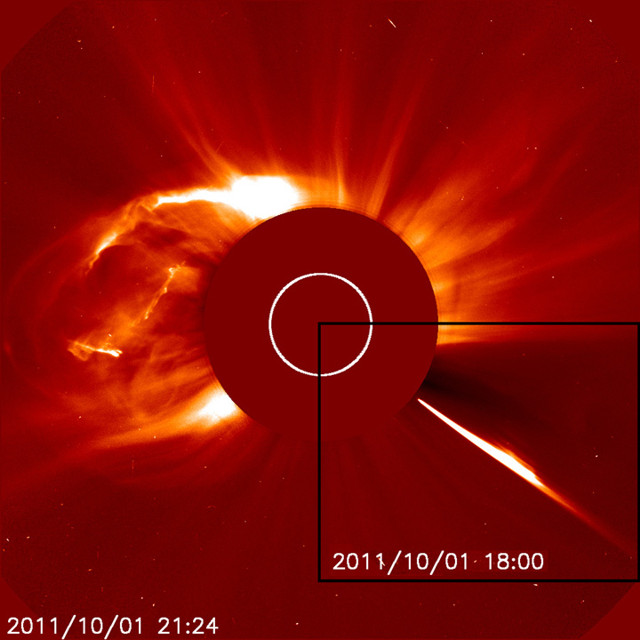 Царапающие Солнце [ новая комета C/2011 W3 - Lovejoy ] | Андрей Климковский
