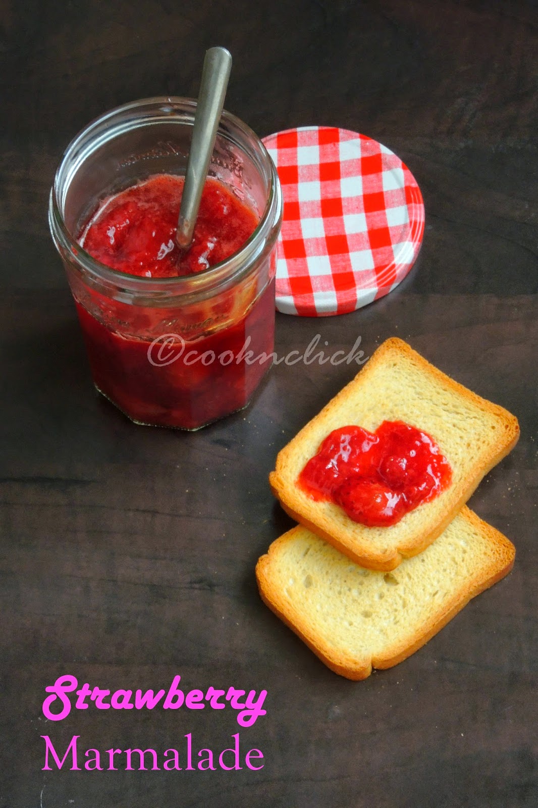 Strawberry Marmalade / Chunky Strawberry Jam Cook N Click