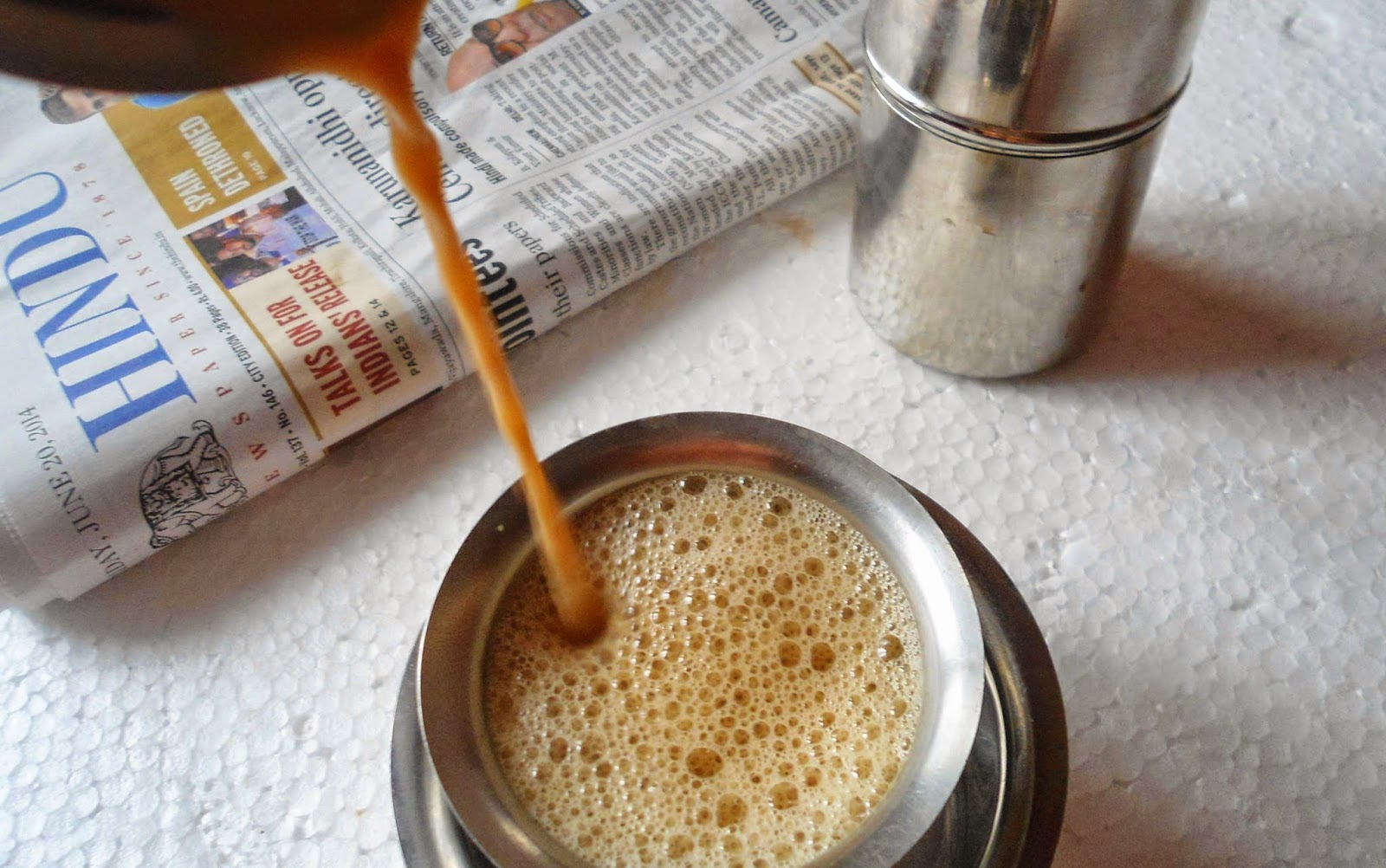 Babi 's Recipes South Indian Filter Coffee How to make filter coffee