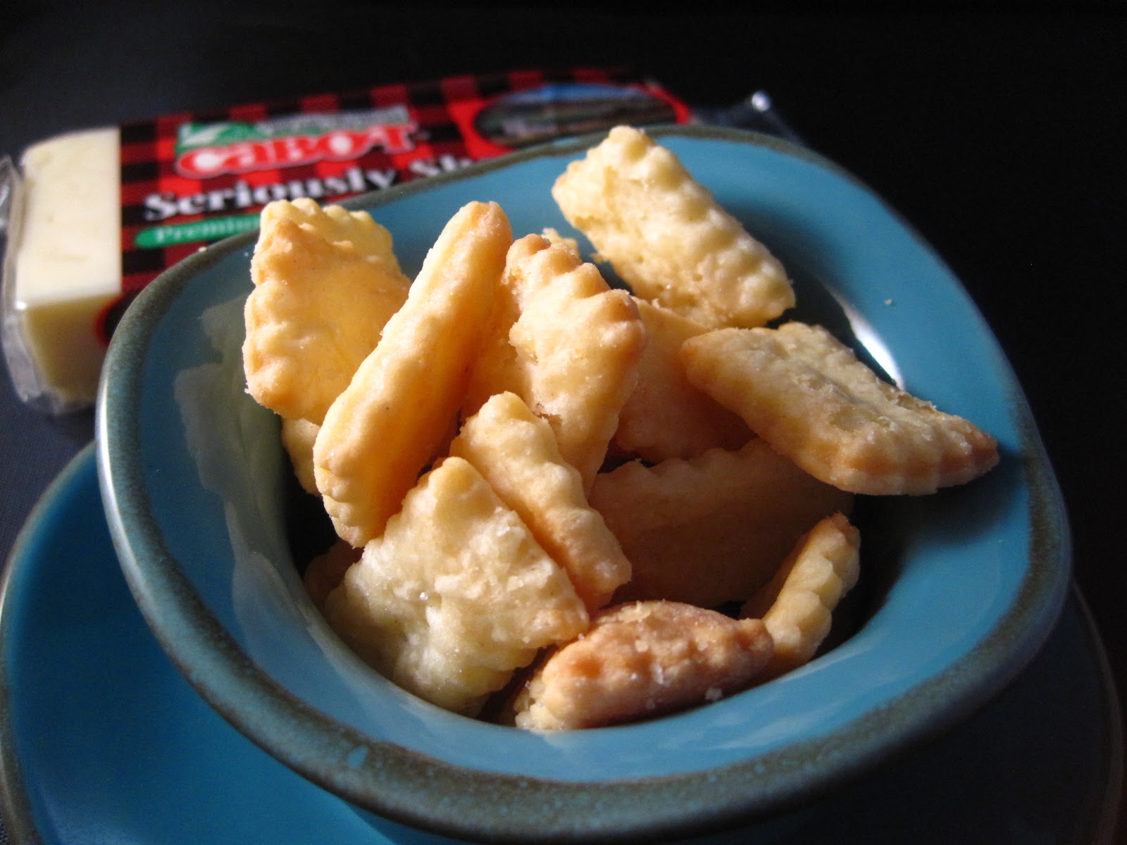 Alissamay's Sharp Cheddar Cheese Crackers