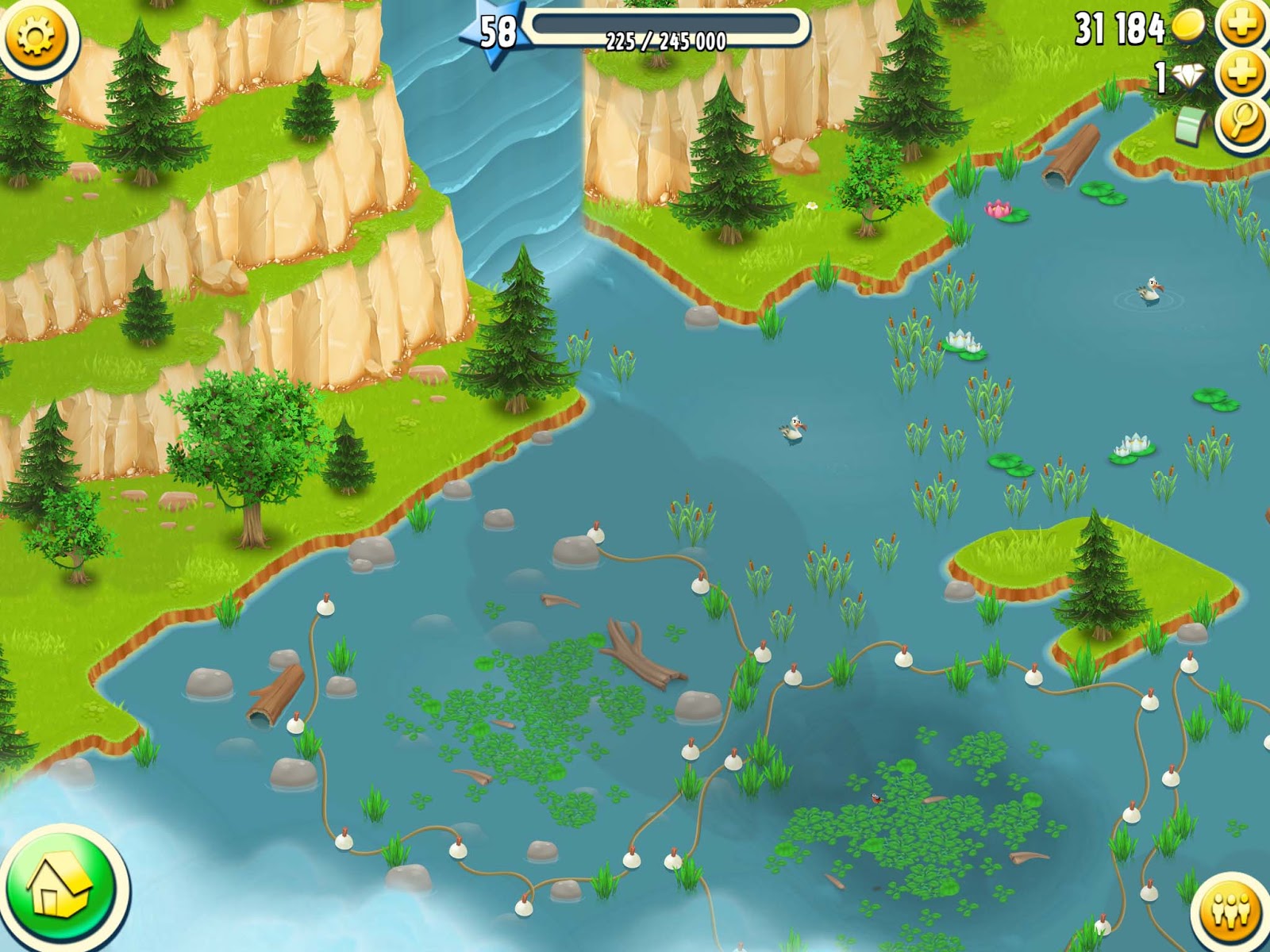 Hay Day Addiction Fishing Boat